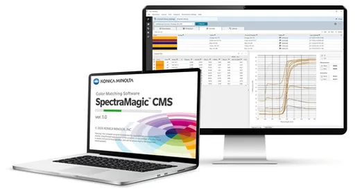 Software SpectraMagic CMS – igualación de color computarizada