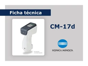 Espectrofotómetro Portátil CM-17d