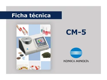 Espectrofotómetro todo en uno CM-5