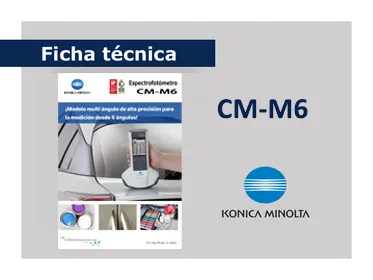 Espectrofotómetro Multiángulo CM-M6
